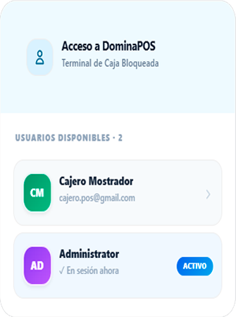 Entrada caja